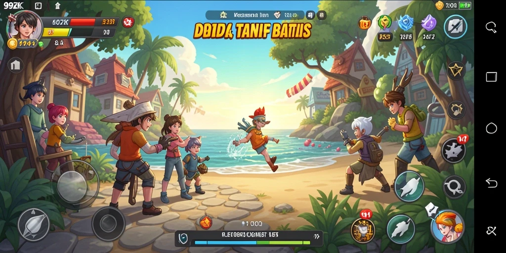 Tampilan gameplay seru dan menyenangkan di 99ZK.