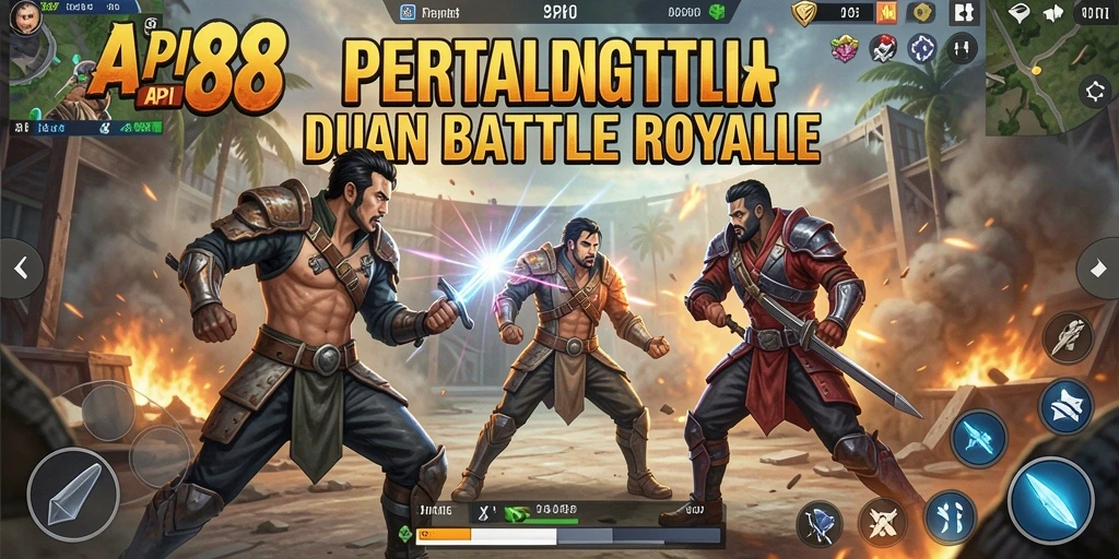 Tampilan gameplay intens dalam API88 yang menegangkan.