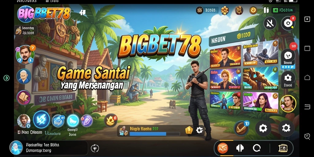 Tampilan gameplay seru dan interaktif dari BIGBET78.
