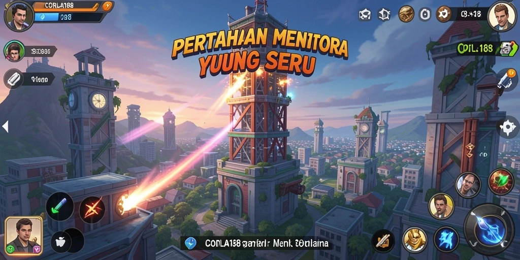 Screenshot gameplay CORLA188 menampilkan strategi bertahan yang menegangkan.
