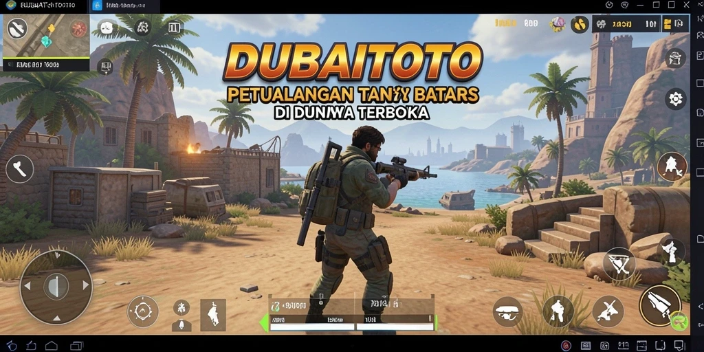 Menampilkan gameplay petualangan mendebarkan di dunia terbuka.
