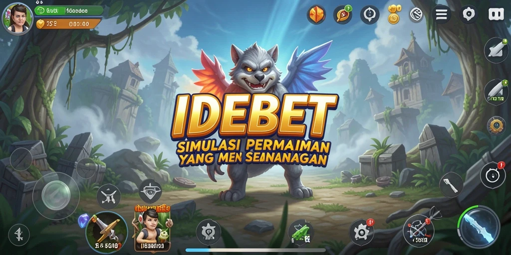 Tampilan gameplay IDEBET yang menarik dan interaktif.