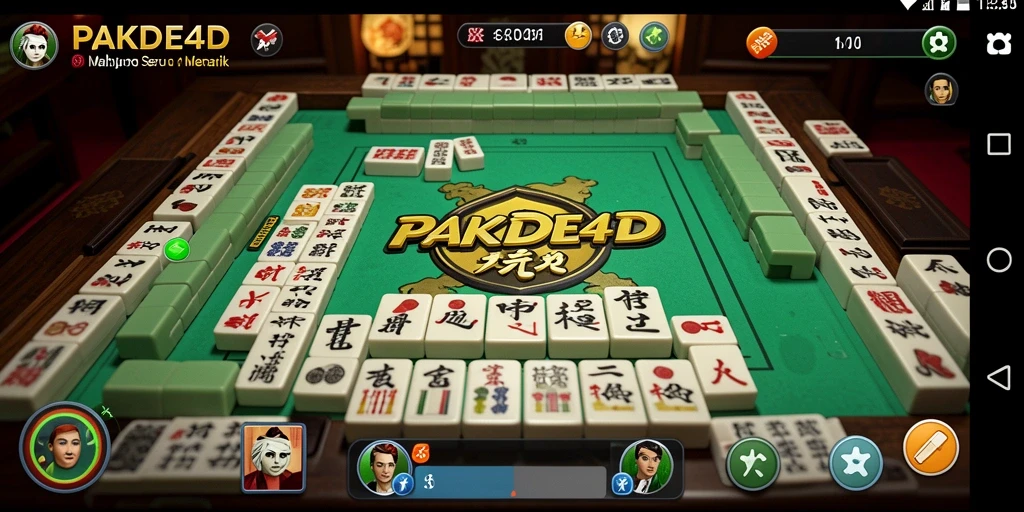 Tampilan gameplay seru dan menantang di PAKDE4D.