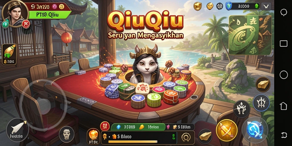 Screenshot gameplay QiuQiu PT89 yang menarik dan seru.