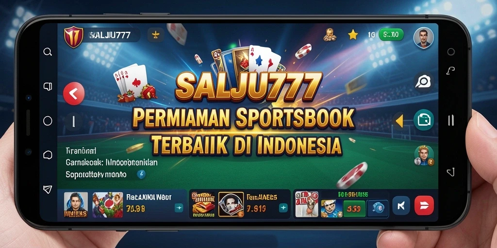 Gameplay SALJU777 menampilkan antarmuka taruhan yang interaktif dan menarik.