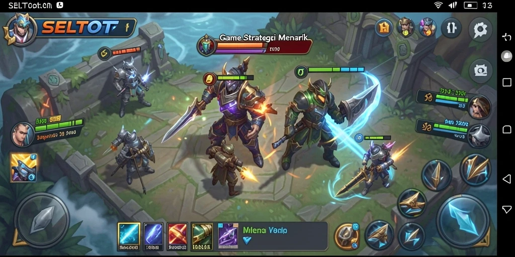 Tampilan gameplay strategis yang menantang di SELTOTO.