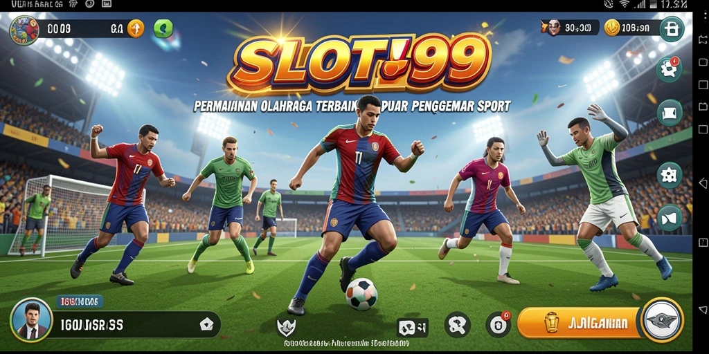 Tampilan menarik dari permainan olahraga di SLOT99 yang penuh tantangan.