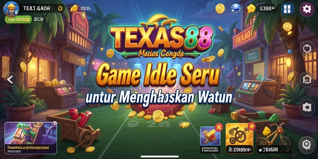 Screenshot gameplay TEXAS88 yang menampilkan pengalaman bermain Idle yang menyenangkan.